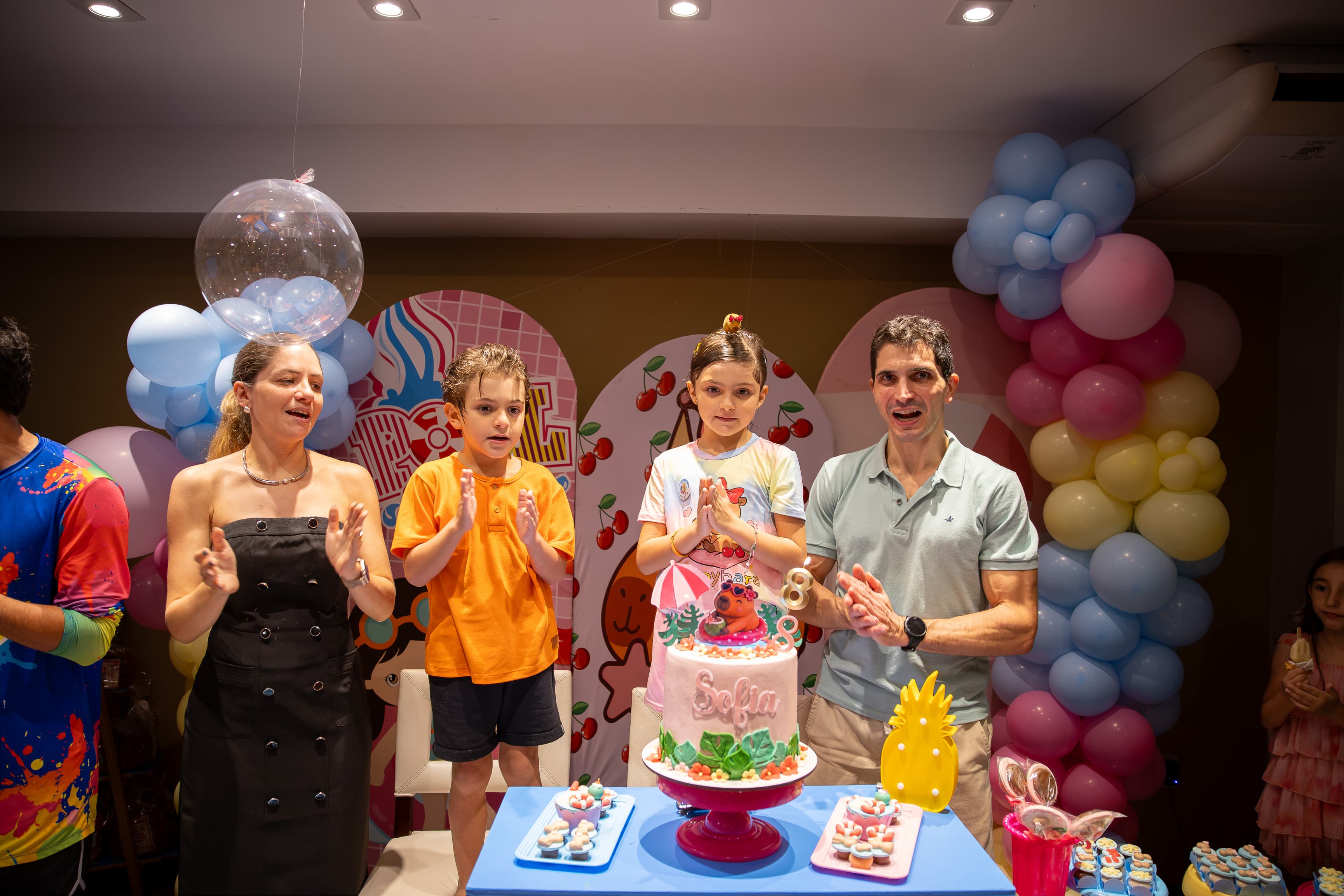 Aniversário - Sophia 8 anos